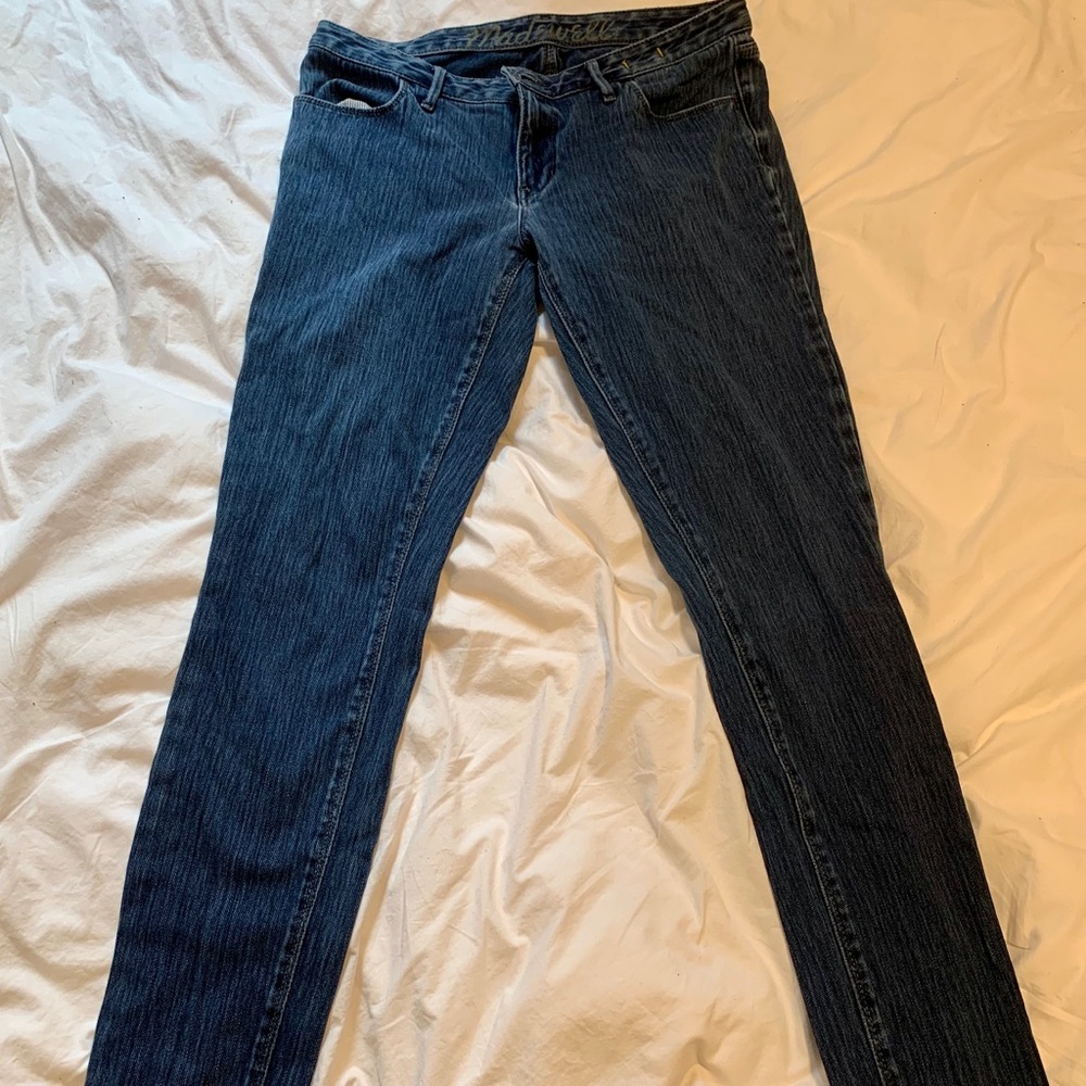 Low Rise Madewell Skinny Jeans